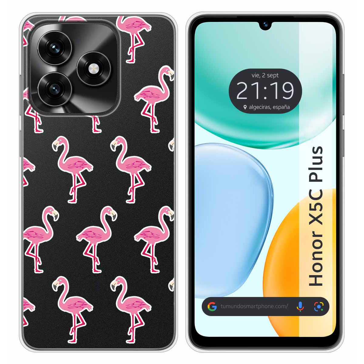 Funda Silicona Transparente para Huawei Honor...