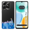 Funda Silicona Transparente para Huawei Honor X5c Plus diseño Hipo Dibujos