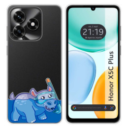 Funda Silicona Transparente para Huawei Honor X5c Plus...