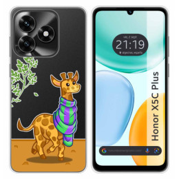 Funda Silicona Transparente para Huawei Honor X5c Plus...