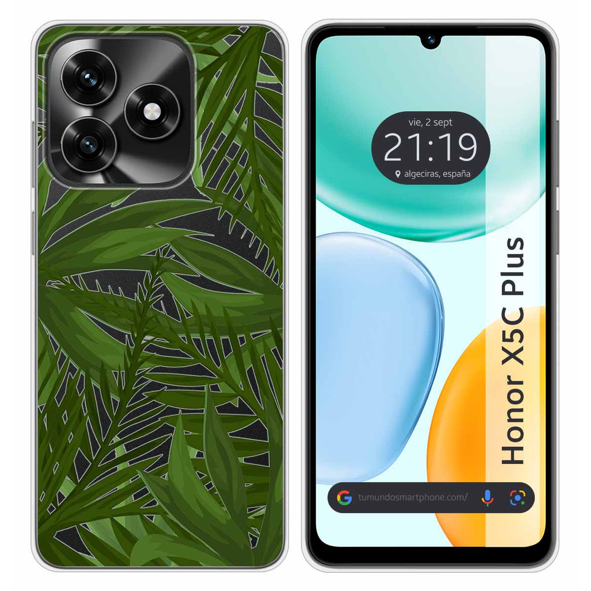 Funda Silicona Transparente para Huawei Honor...