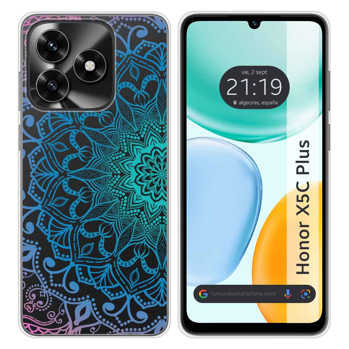 Funda Silicona Transparente para Huawei Honor...