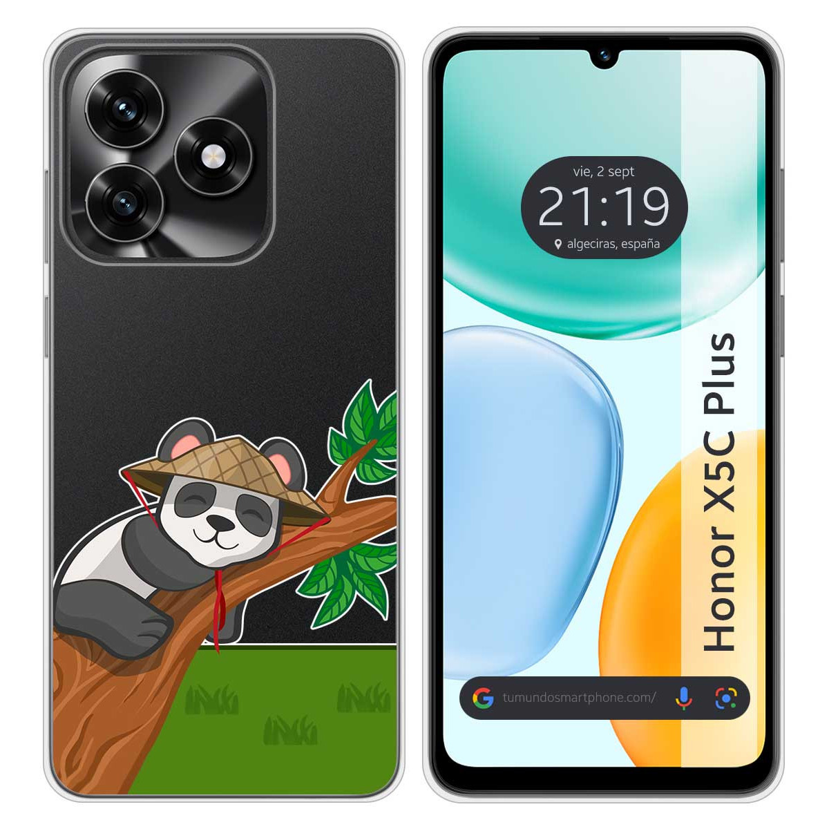 Funda Silicona Transparente para Huawei Honor...