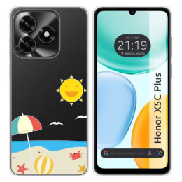 Funda Silicona Transparente para Huawei Honor X5c Plus...