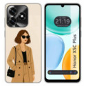 Funda Silicona para Huawei Honor X5c Plus diseño Mujer 01 Dibujos