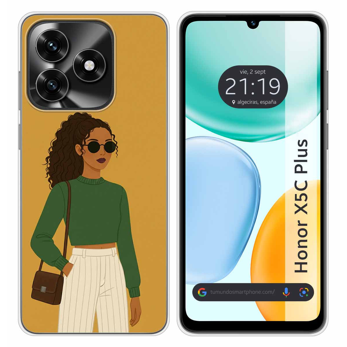 Funda Silicona para Huawei Honor X5c Plus...