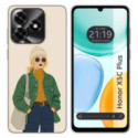 Funda Silicona para Huawei Honor X5c Plus diseño Mujer 03 Dibujos