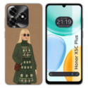 Funda Silicona para Huawei Honor X5c Plus diseño Mujer 08 Dibujos