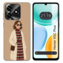 Funda Silicona para Huawei Honor X5c Plus diseño Mujer 09 Dibujos