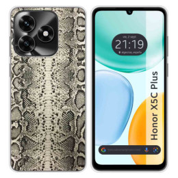 Funda Silicona para Huawei Honor X5c Plus diseño Animal...