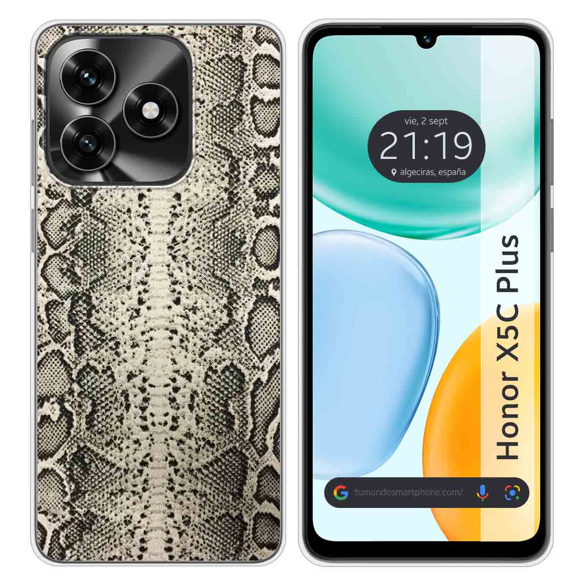 Funda Silicona para Huawei Honor X5c Plus...