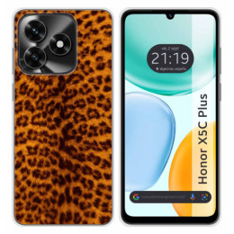 Funda Silicona para Huawei Honor X5c Plus diseño Animal...