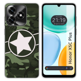 Funda Silicona para Huawei Honor X5c Plus diseño...
