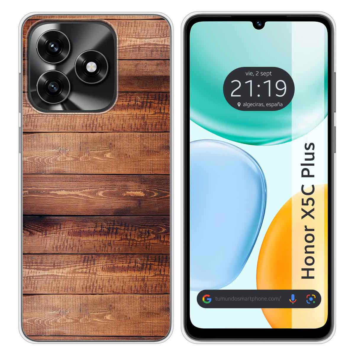 Funda Silicona para Huawei Honor X5c Plus...