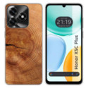Funda Silicona para Huawei Honor X5c Plus diseño Madera 04 Dibujos
