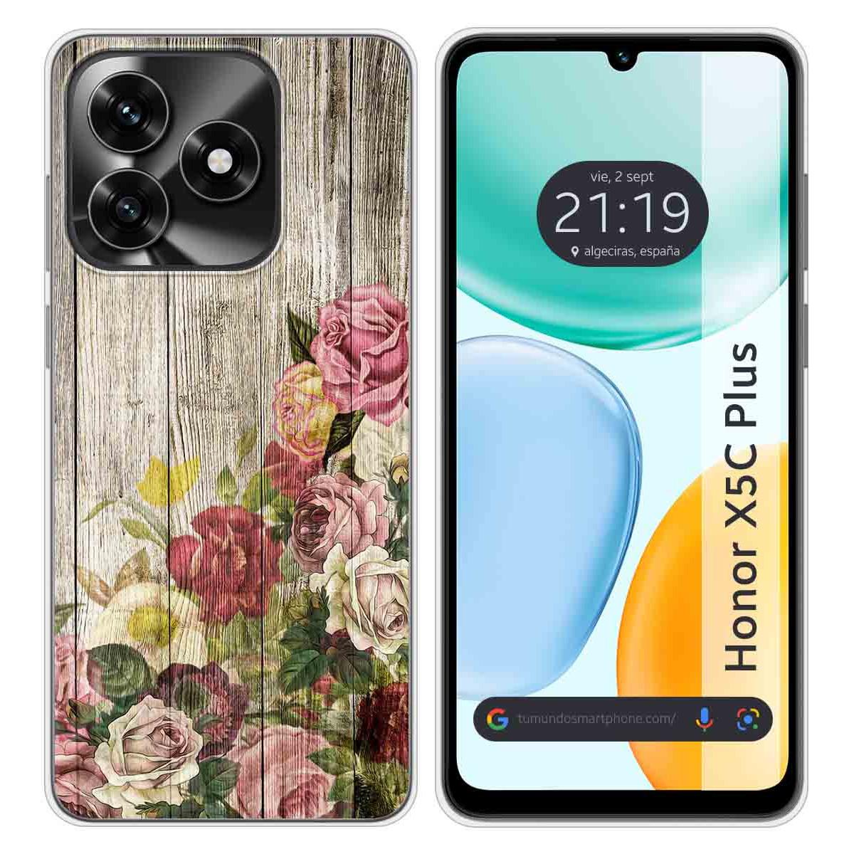 Funda Silicona para Huawei Honor X5c Plus...