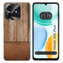 Funda Silicona para Huawei Honor X5c Plus diseño Madera 09 Dibujos