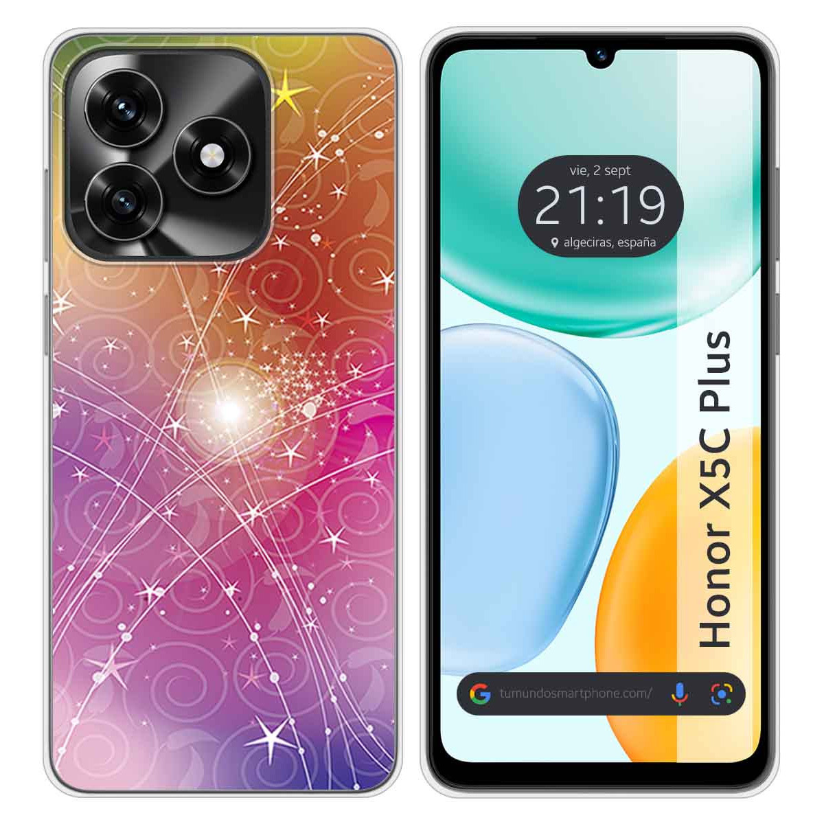 Funda Silicona para Huawei Honor X5c Plus...
