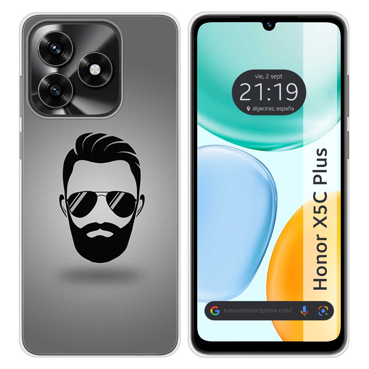 Funda Silicona para Huawei Honor X5c Plus...