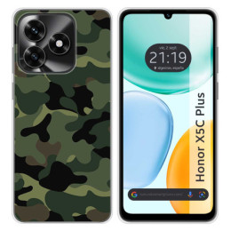 Funda Silicona para Huawei Honor X5c Plus diseño...