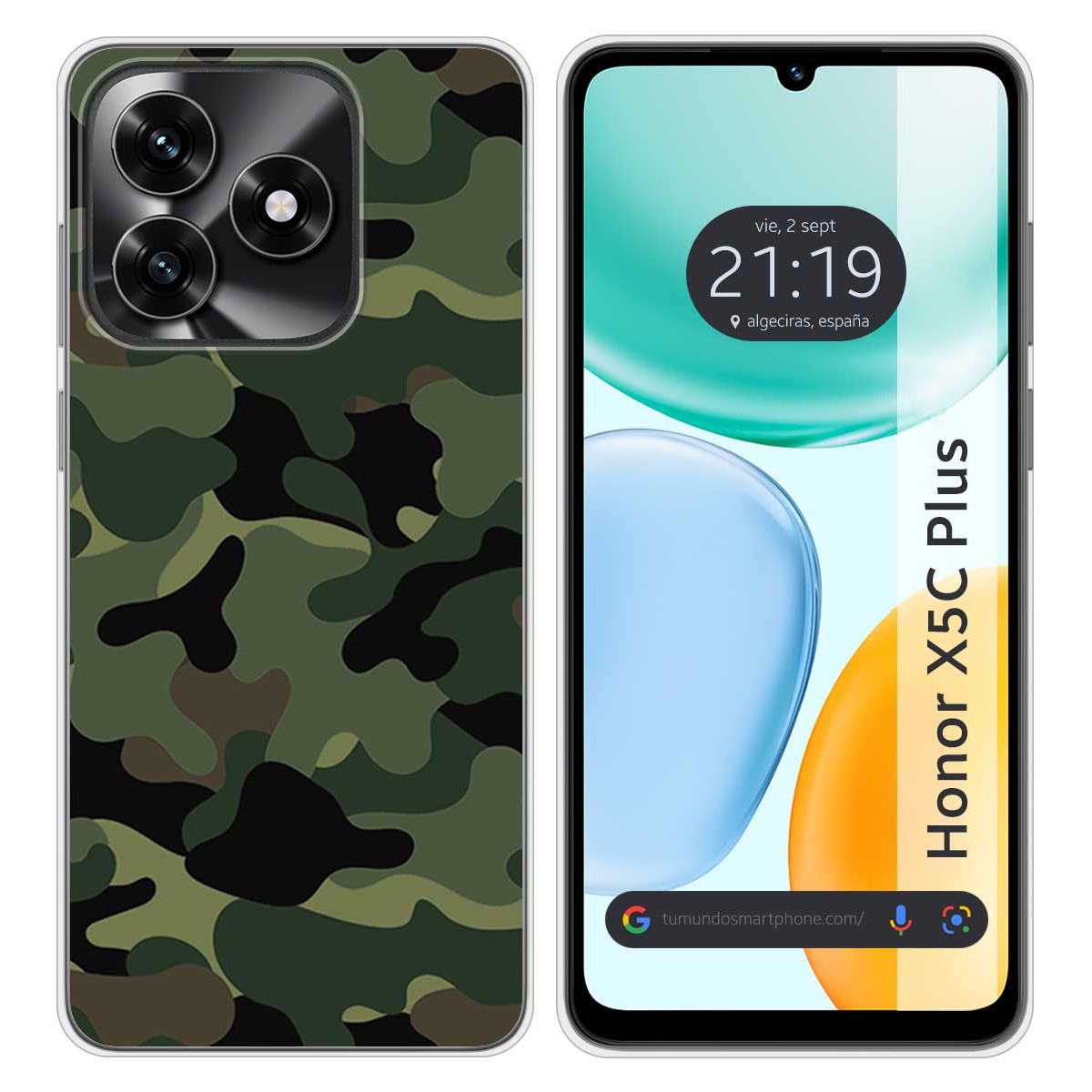 Funda Silicona para Huawei Honor X5c Plus...