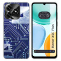 Funda Silicona para Huawei Honor X5c Plus diseño Circuito Dibujos