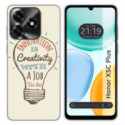 Funda Silicona para Huawei Honor X5c Plus diseño Creativity Dibujos