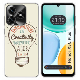 Funda Silicona para Huawei Honor X5c Plus diseño...