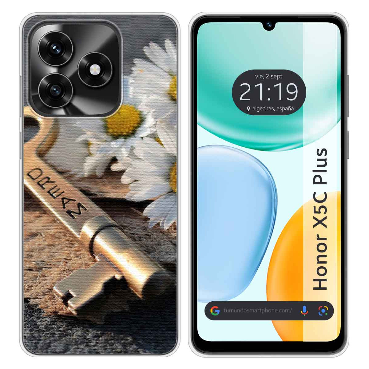 Funda Silicona para Huawei Honor X5c Plus...