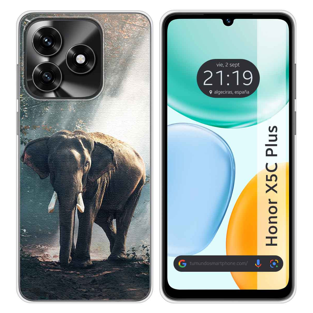 Funda Silicona para Huawei Honor X5c Plus...