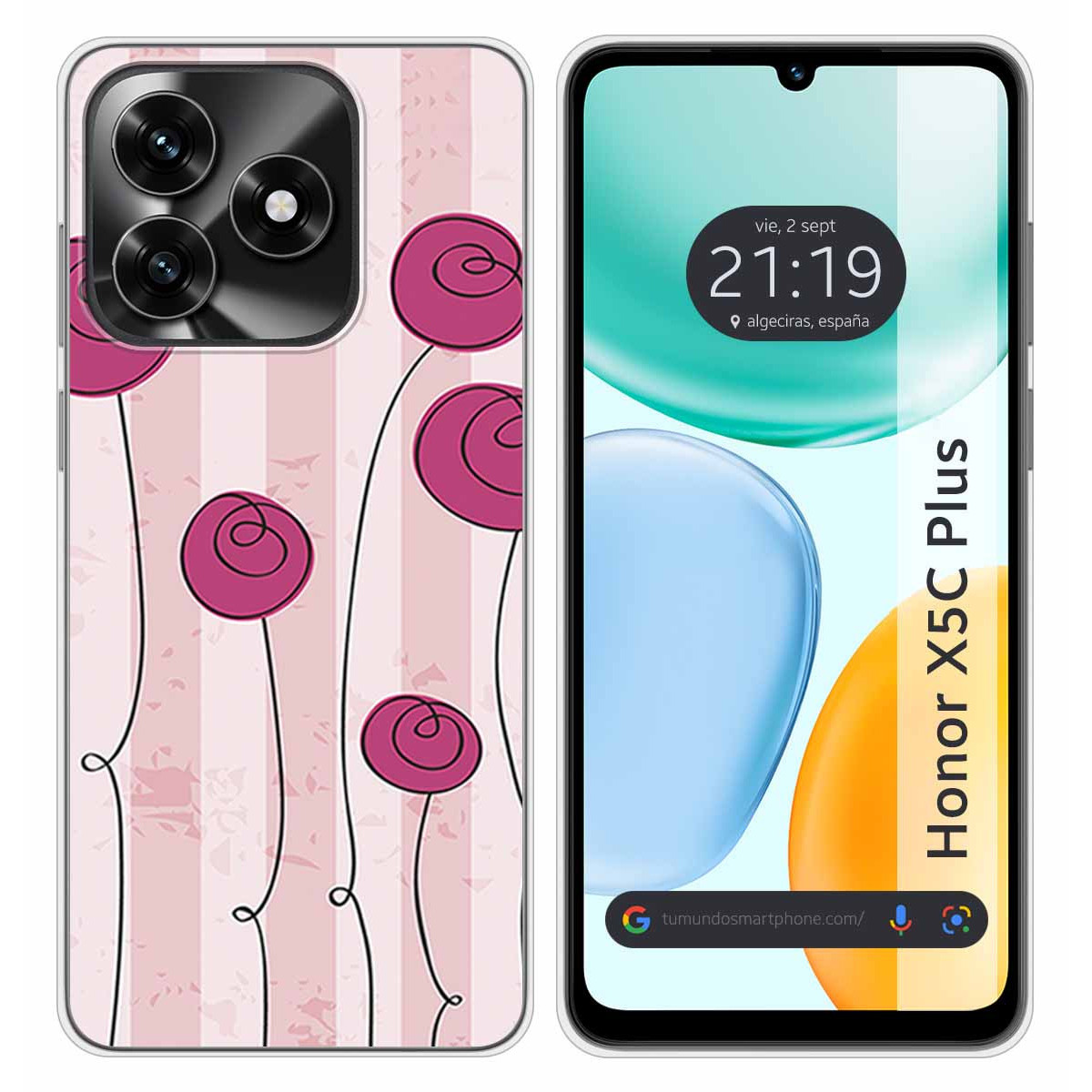 Funda Silicona para Huawei Honor X5c Plus...