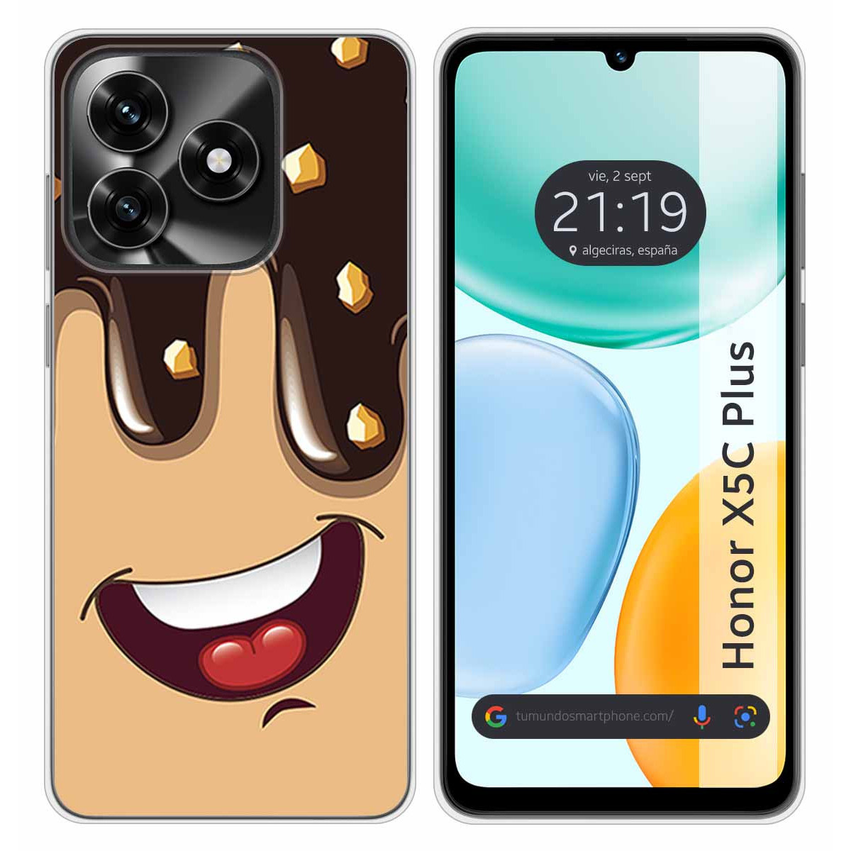 Funda Silicona para Huawei Honor X5c Plus...