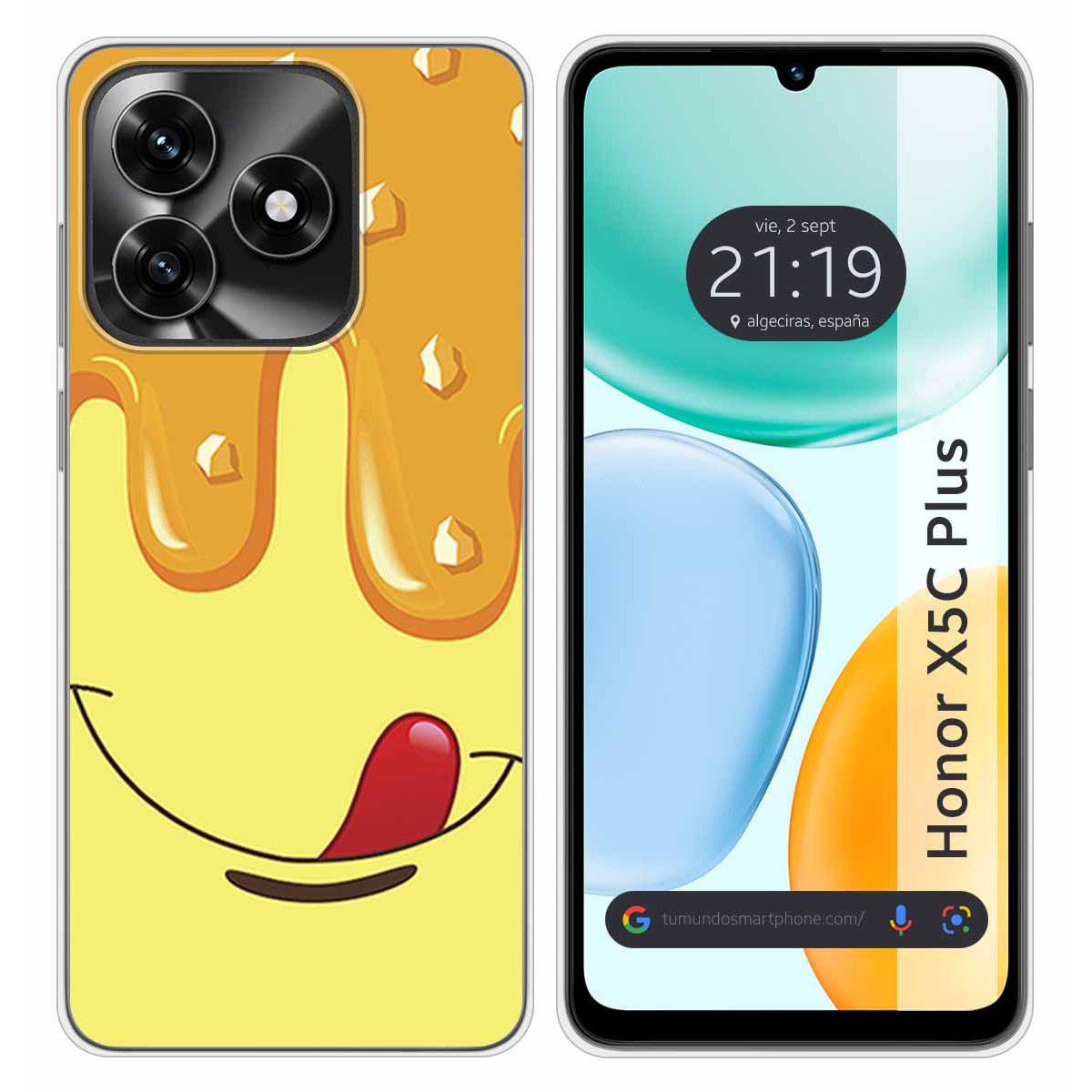 Funda Silicona para Huawei Honor X5c Plus...