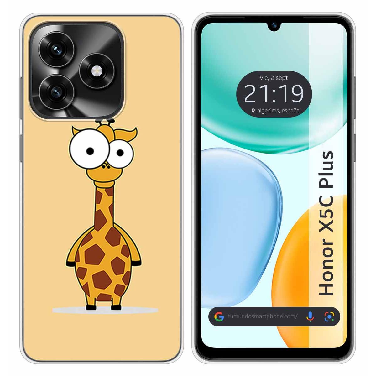 Funda Silicona para Huawei Honor X5c Plus...