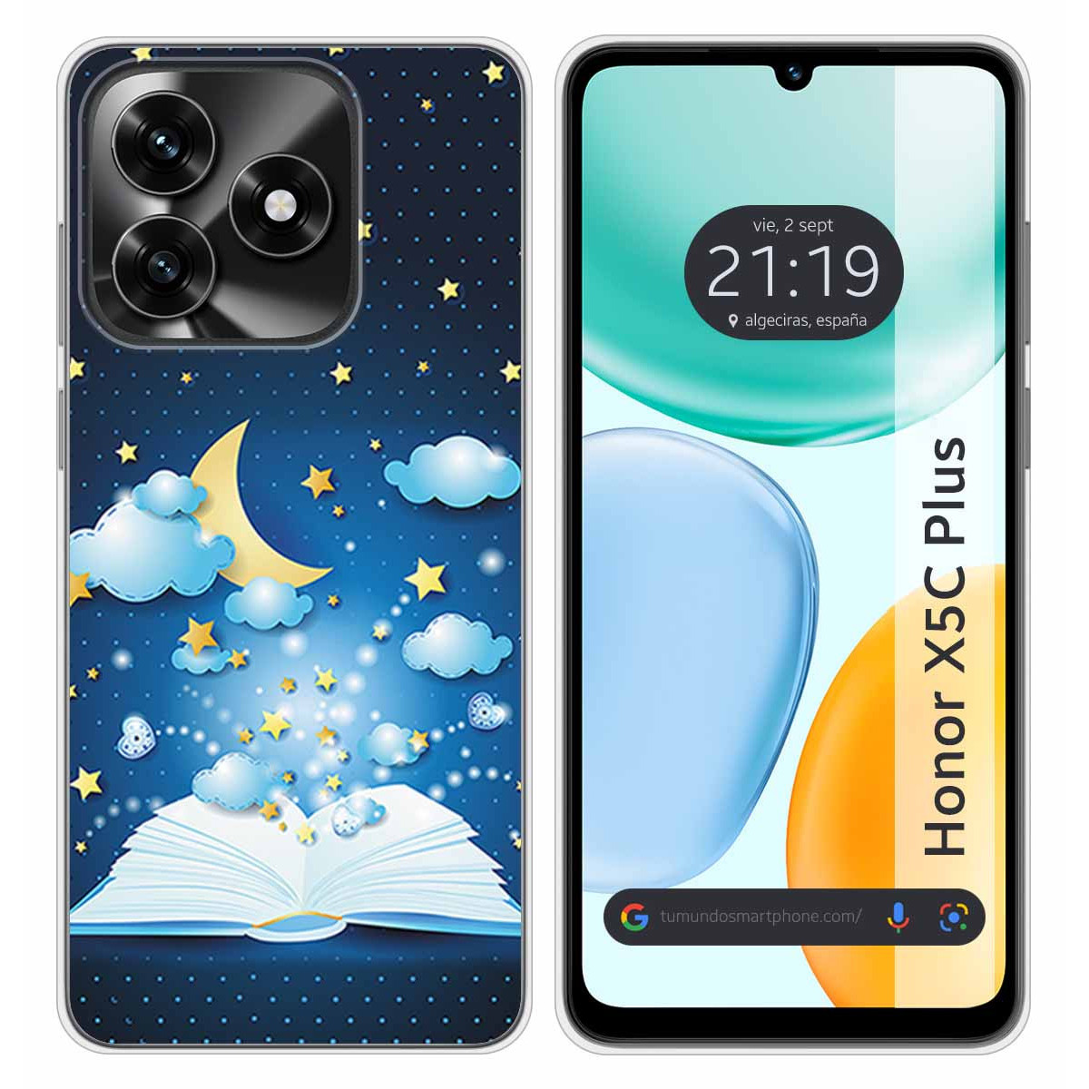 Funda Silicona para Huawei Honor X5c Plus...