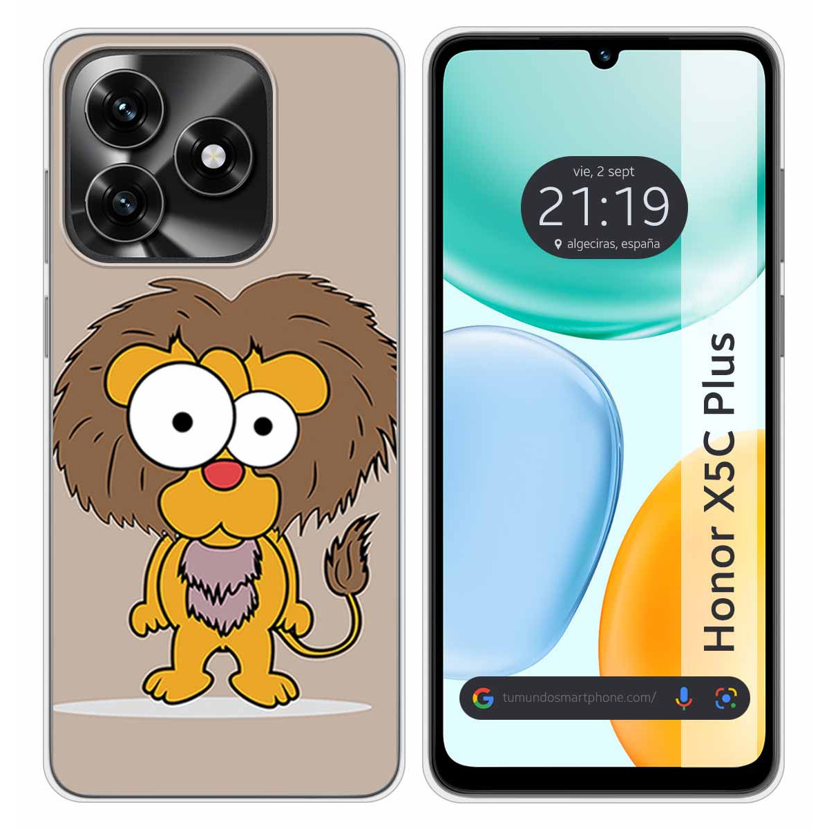 Funda Silicona para Huawei Honor X5c Plus...
