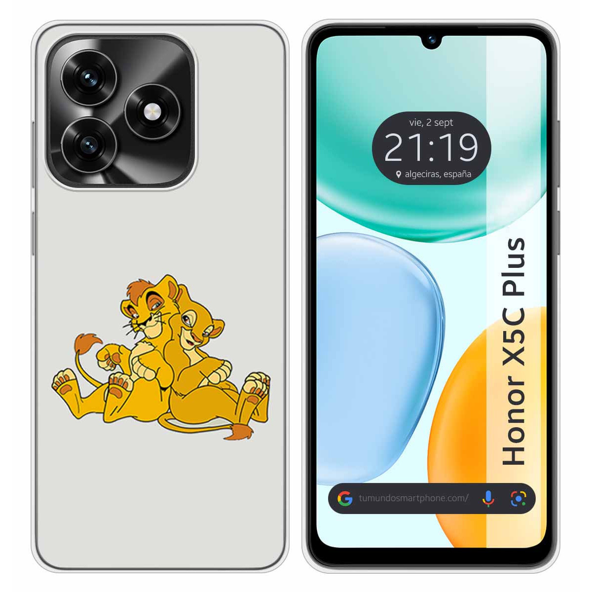 Funda Silicona para Huawei Honor X5c Plus...