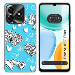 Funda Silicona para Huawei Honor X5c Plus diseño...