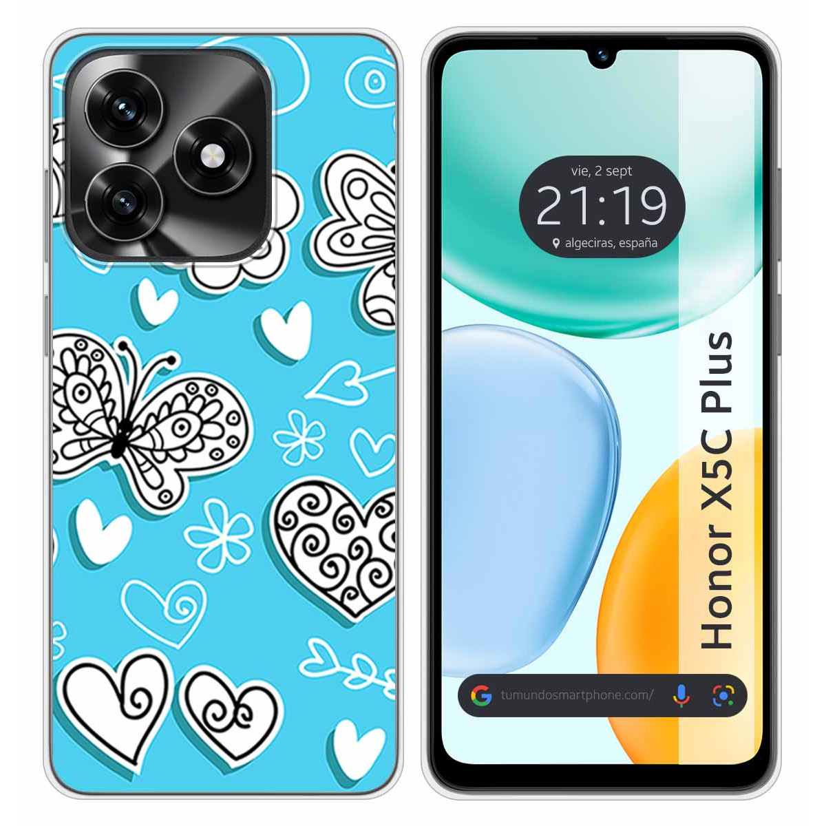 Funda Silicona para Huawei Honor X5c Plus...