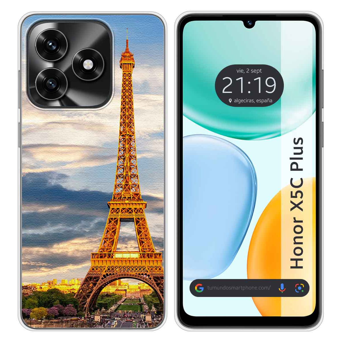 Funda Silicona para Huawei Honor X5c Plus...