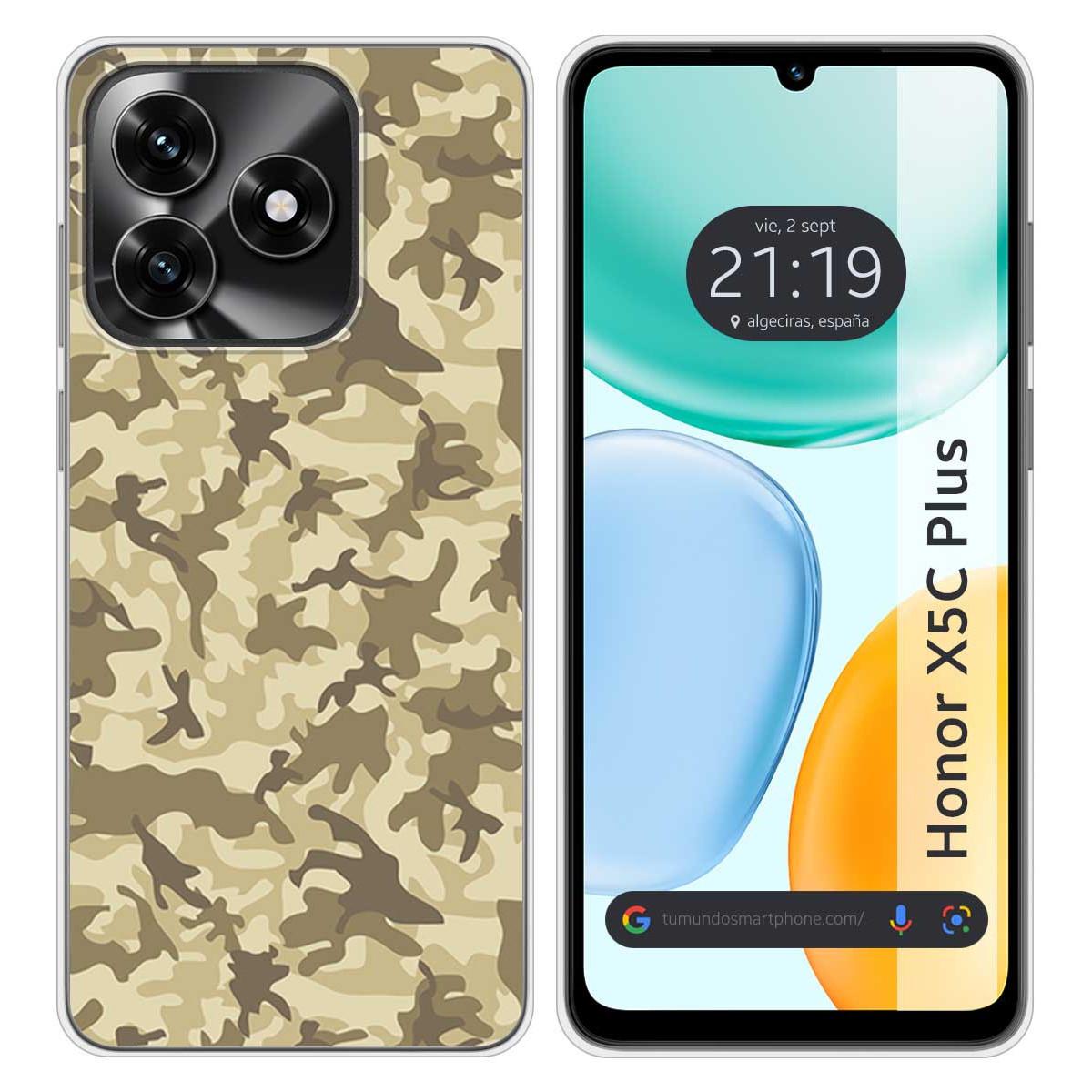 Funda Silicona para Huawei Honor X5c Plus...