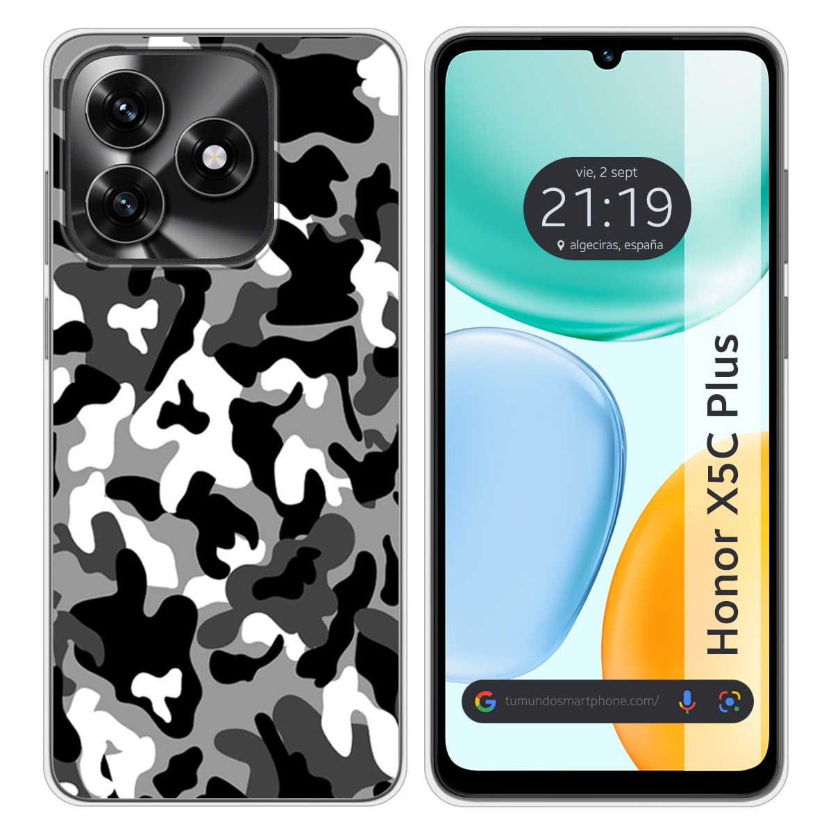 Funda Silicona para Huawei Honor X5c Plus...