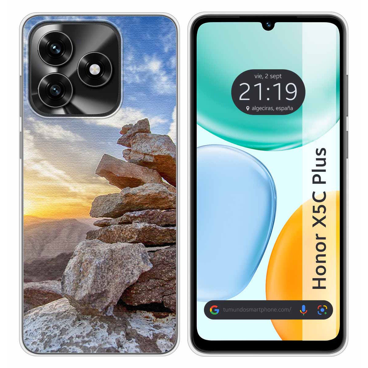 Funda Silicona para Huawei Honor X5c Plus...