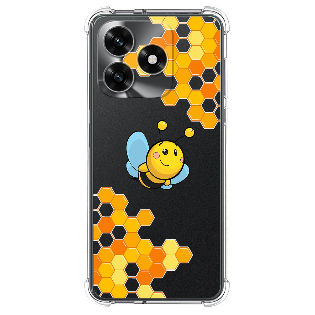 Funda Silicona Antigolpes para Huawei Honor X5c...