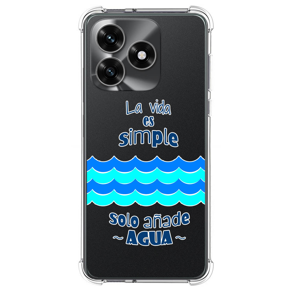 Funda Silicona Antigolpes para Huawei Honor X5c...