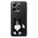 Funda Silicona Antigolpes para Huawei Honor X5c Plus diseño Perros 01 Dibujos