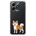 Funda Silicona Antigolpes para Huawei Honor X5c Plus diseño Perros 02 Dibujos