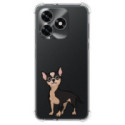 Funda Silicona Antigolpes para Huawei Honor X5c Plus diseño Perros 05 Dibujos