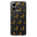 Funda Silicona Antigolpes para Huawei Honor X5c Plus diseño Perros 09 Dibujos