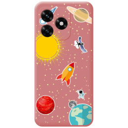 Funda Silicona Líquida Rosa para Huawei Honor X5c Plus...